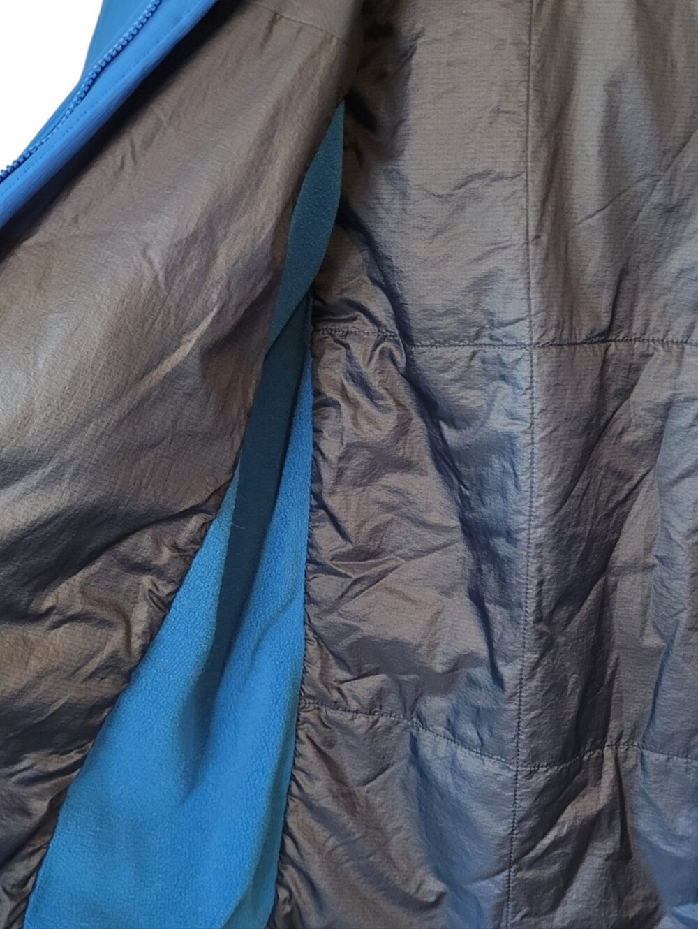 Arc'teryx Men's Atom LT Bright Blue Hooded Insulated Jacket Size S - Picture 5 of 6